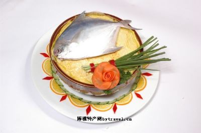 姜葱鲳鱼索面