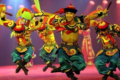 蒙古族安代舞